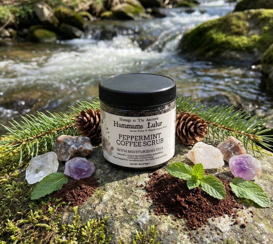 Hammams Lulur - All Natural Peppermint Coffee Scrub