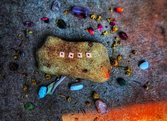 Olde Ways: Natural Ayurvedic Wellness Kit | Traditional Chinese Medicine Ear Seeds | Auricular, for Shen-Men | Third Eye - Pineal Open | 24pk