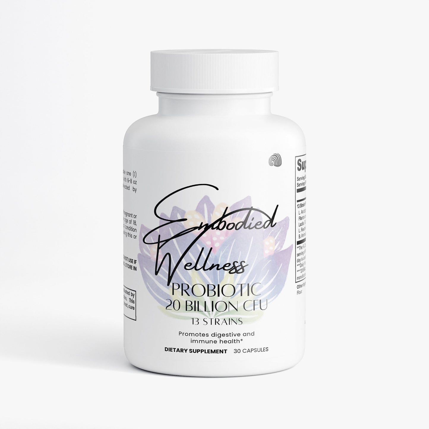 Embodied Wellness Probiotic | 20 Billion CFU