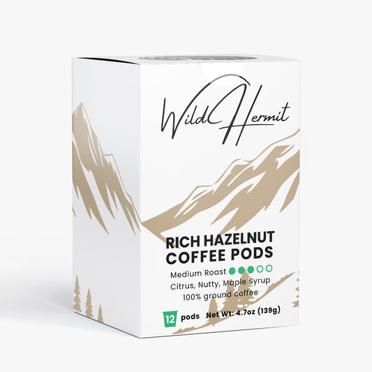 Rich Hazelnut Coffee Pods (Medium Roast)