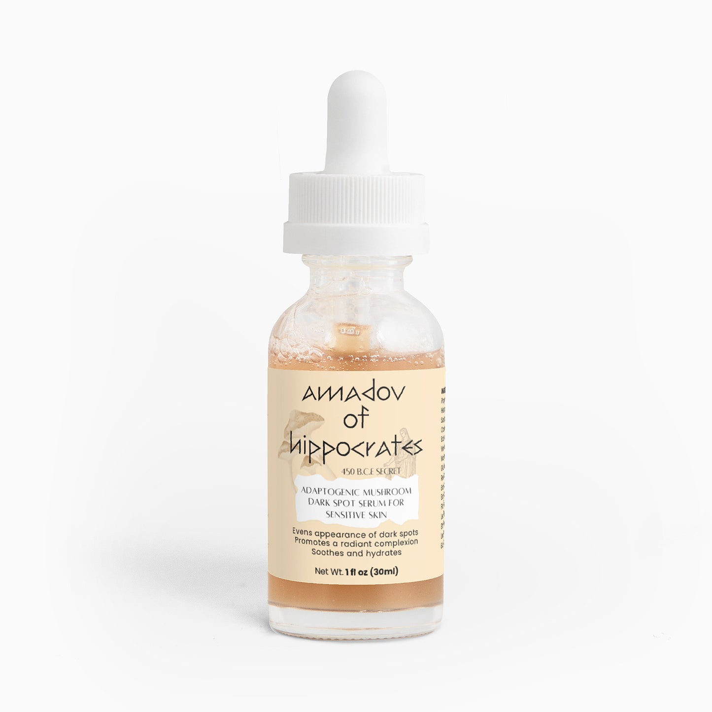 Amadou of Hippocrates - Adaptogenic Mushroom Dark Spot Serum for Sensitive Skin