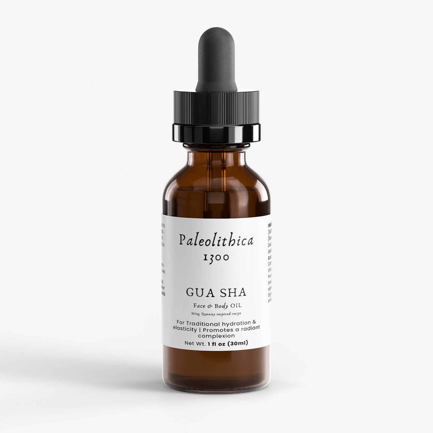 Paleolithica 1300 | Ming Dynasty Gua Sha Oil, for traditional hydration, nutrients, &  elasticity,