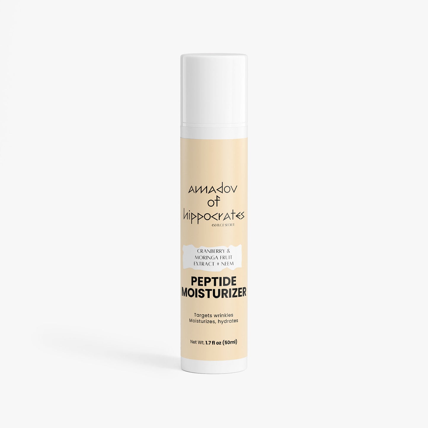 Amadov of Hippocrates Cranberry & Moringa Peptide Moisturizer