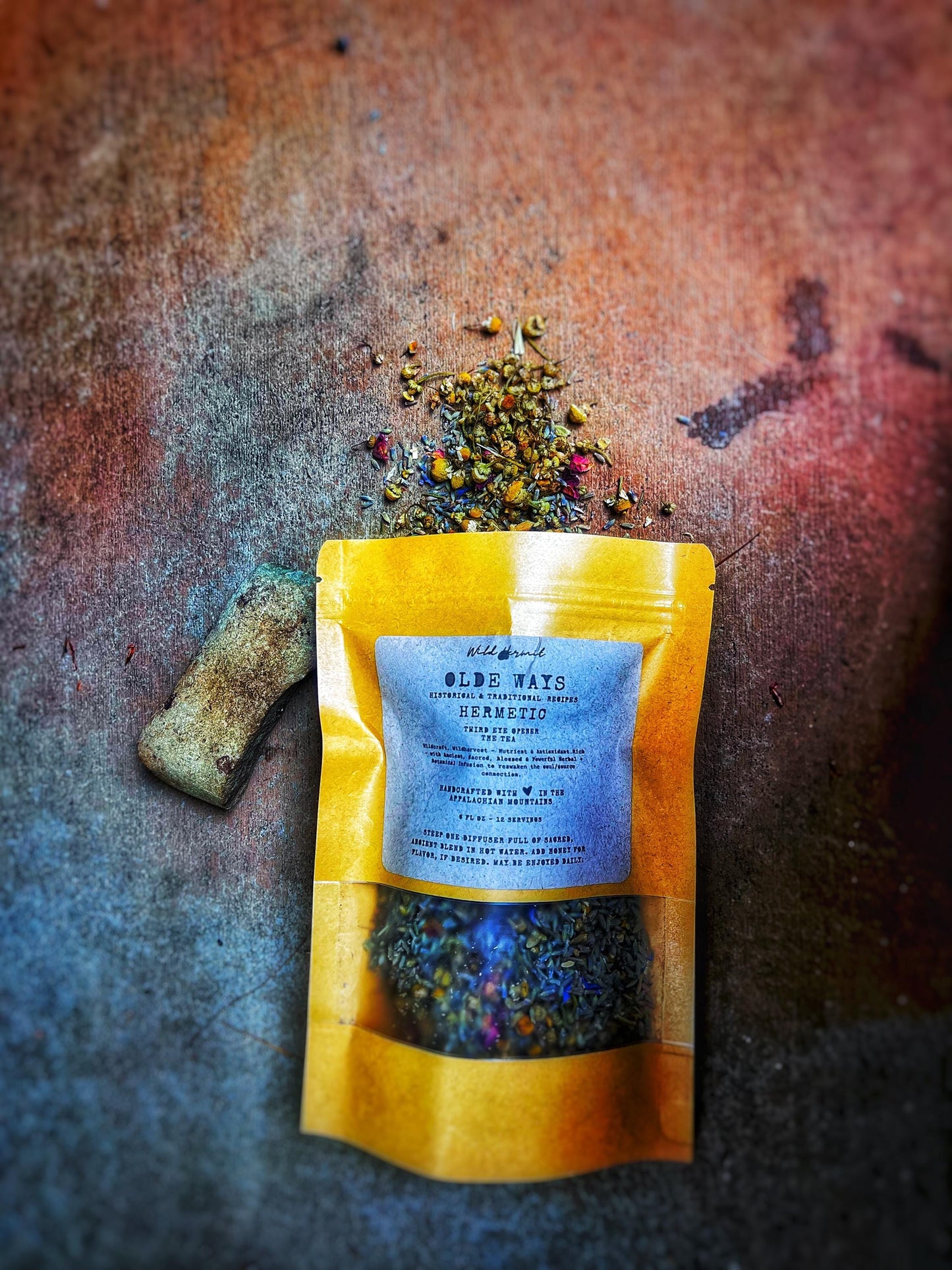Historical, Traditional Recipe Third Eye Tea | Herbal Blend | For Soul/Source Connection | Awaken | Pineal Decalc.