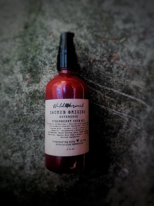 Reverence Strawberry Seed Oil: Plant Based Nourishment for Face, Hair & Body | Omega 3-6 | |Vitamins A to E | Plump, Firm