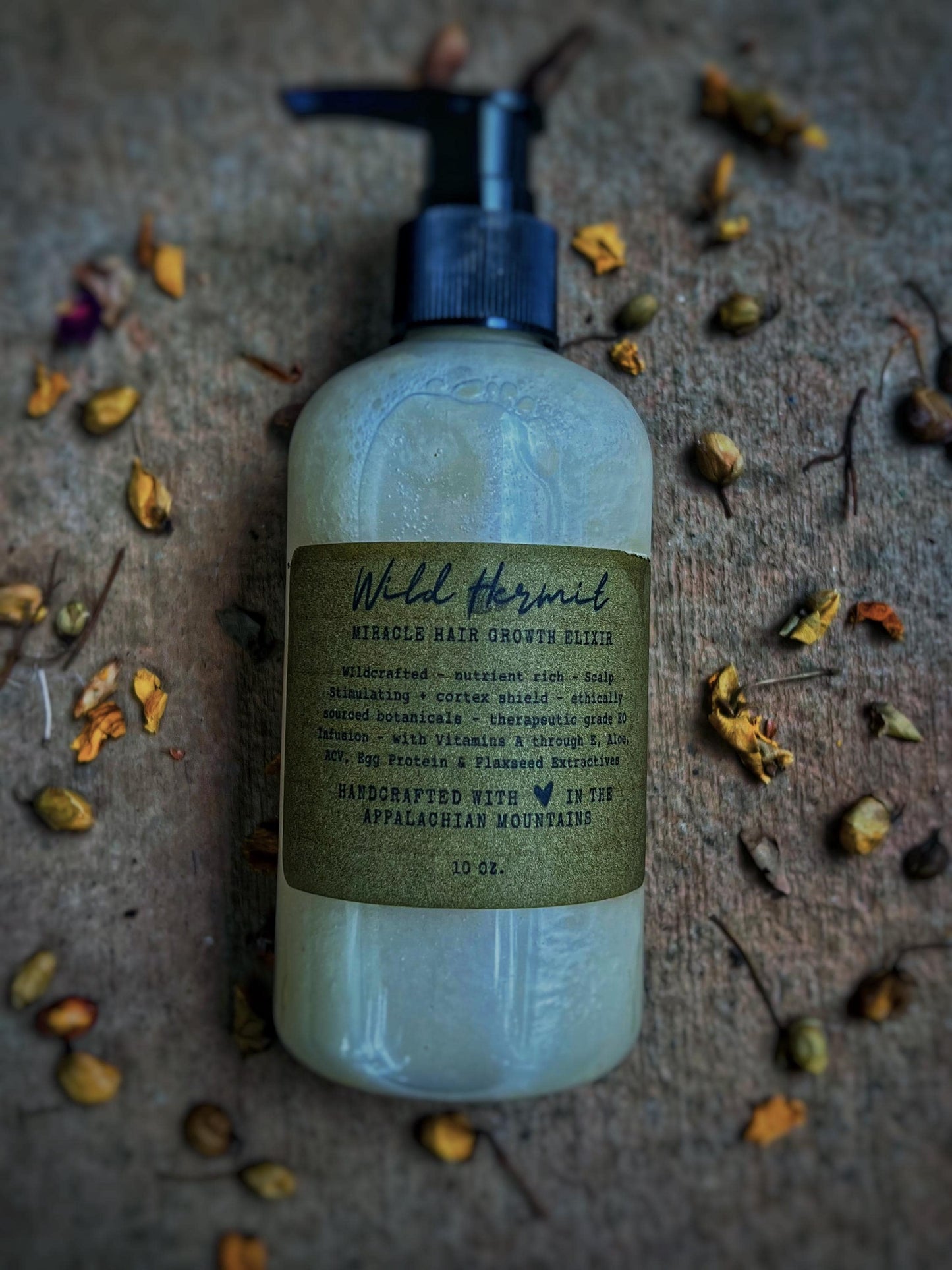 Herbal Sea Moss Hair Growth Elixir: Simple, Plant Powered Growth Shampoo