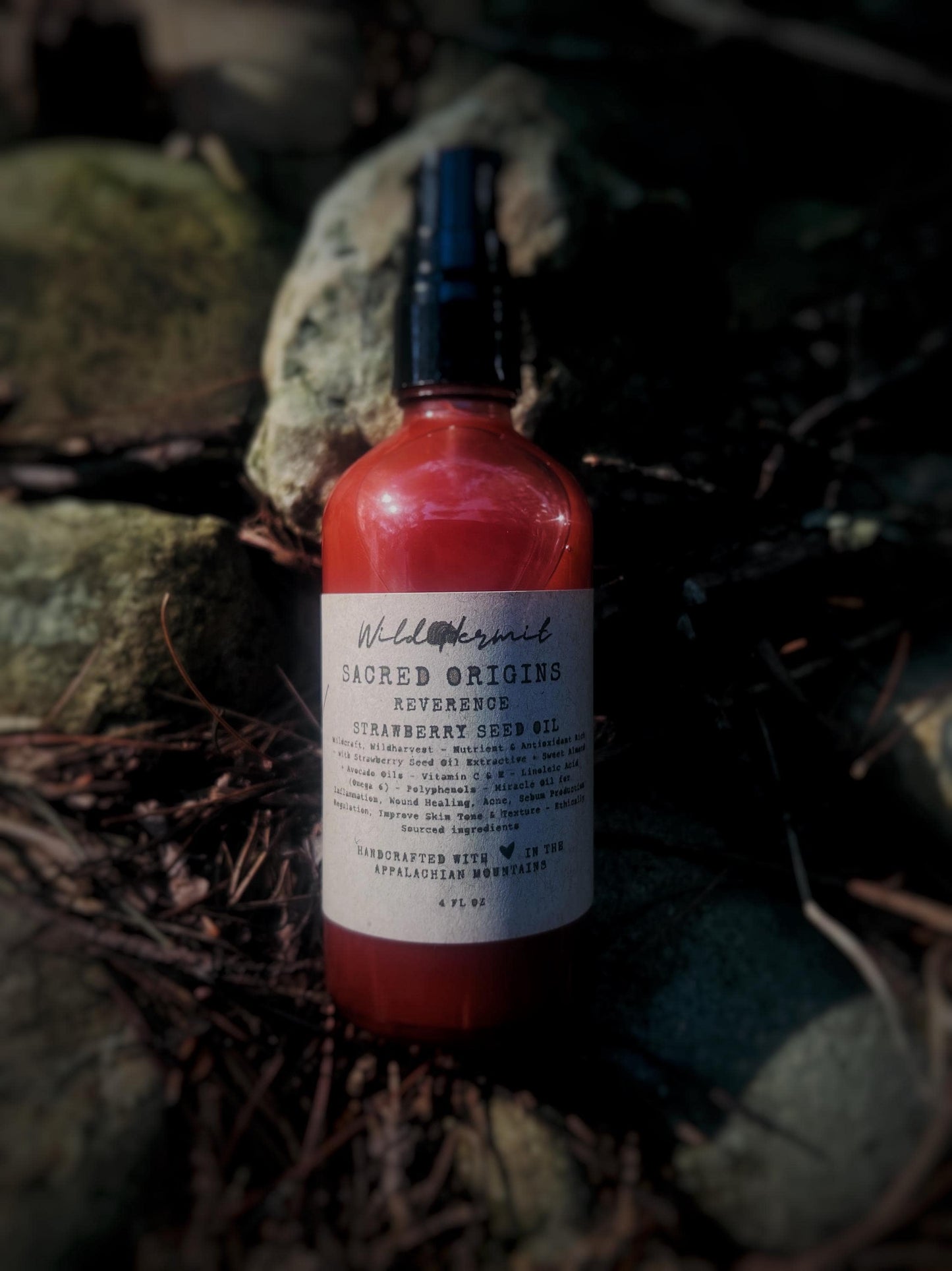 Reverence Strawberry Seed Oil: Plant Based Nourishment for Face, Hair & Body | Omega 3-6 | |Vitamins A to E | Plump, Firm