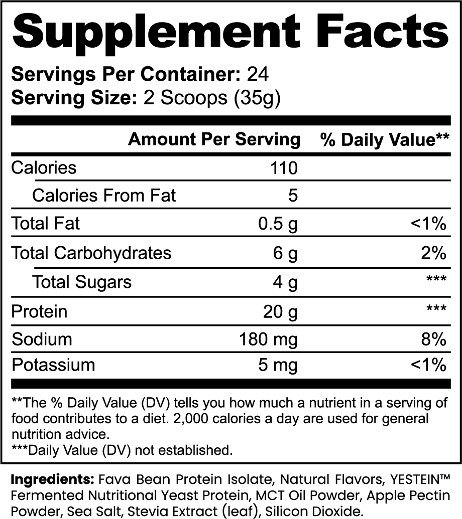 Paleolithica 11000 BCE - Plant Protein (Vanilla)