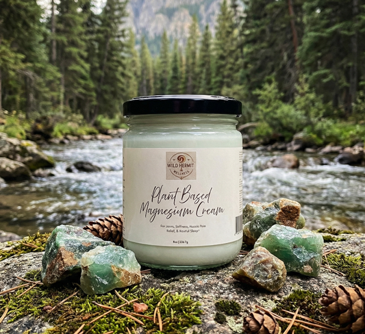 International Bestselling Plant Based Magnesium Cream | For Muscles, Joints | Anti-Inflam | With Plant Enzymes, Amino Proteins | 30,000ppm per jar | Vits A-E