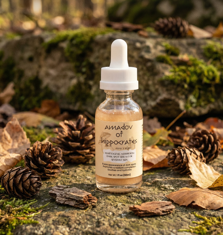 Amadou of Hippocrates - Adaptogenic Mushroom Dark Spot Serum for Sensitive Skin