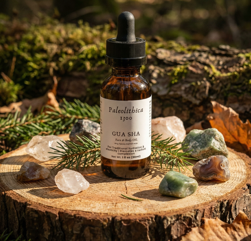Paleolithica 1300 | Ming Dynasty Gua Sha Oil, for traditional hydration, nutrients, &  elasticity,