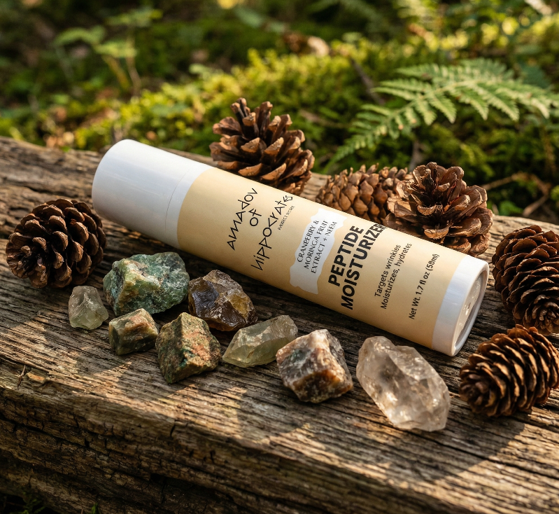 Amadov of Hippocrates Cranberry & Moringa Peptide Moisturizer