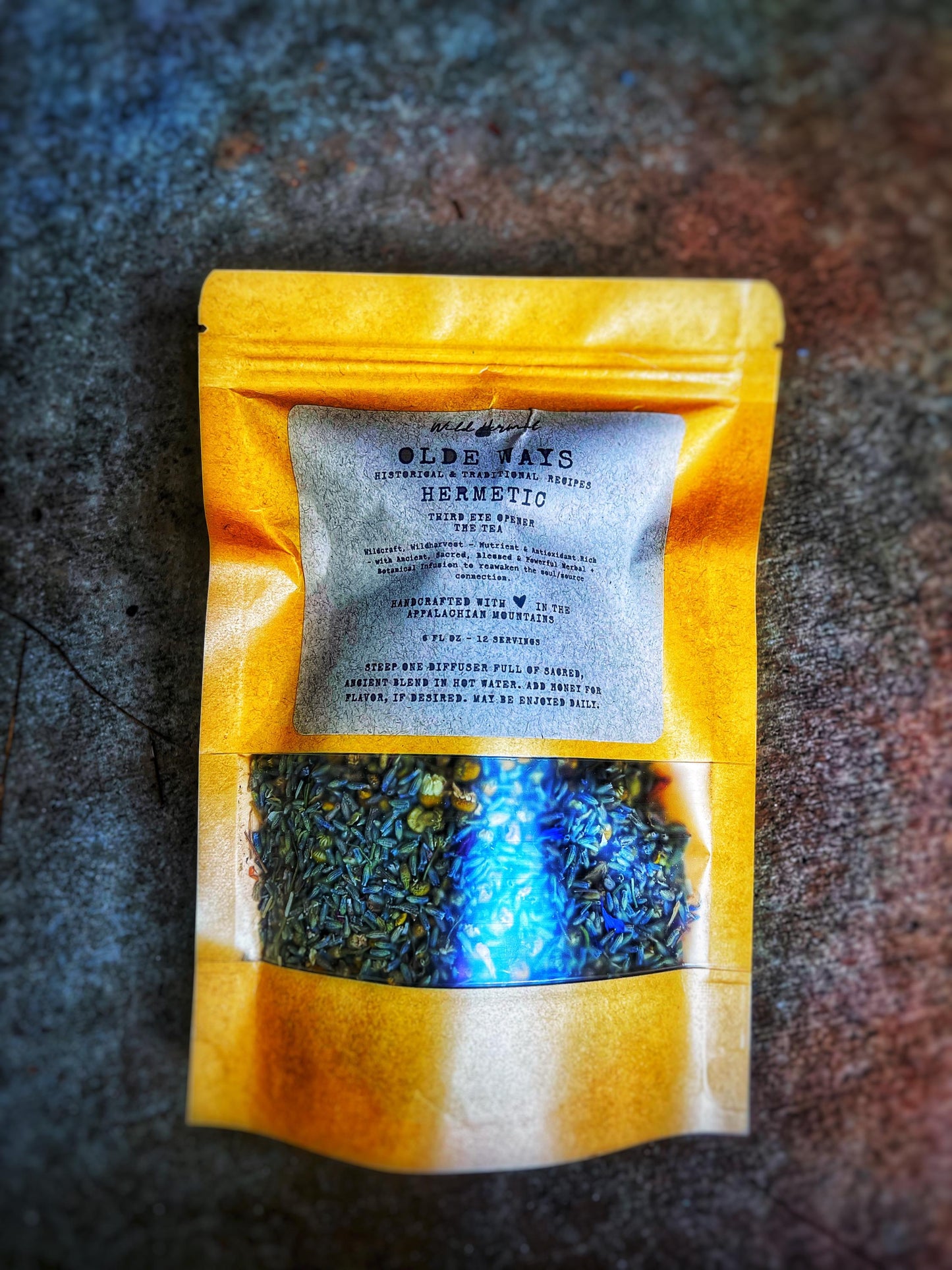 Historical, Traditional Recipe Third Eye Tea | Herbal Blend | For Soul/Source Connection | Awaken | Pineal Decalc.