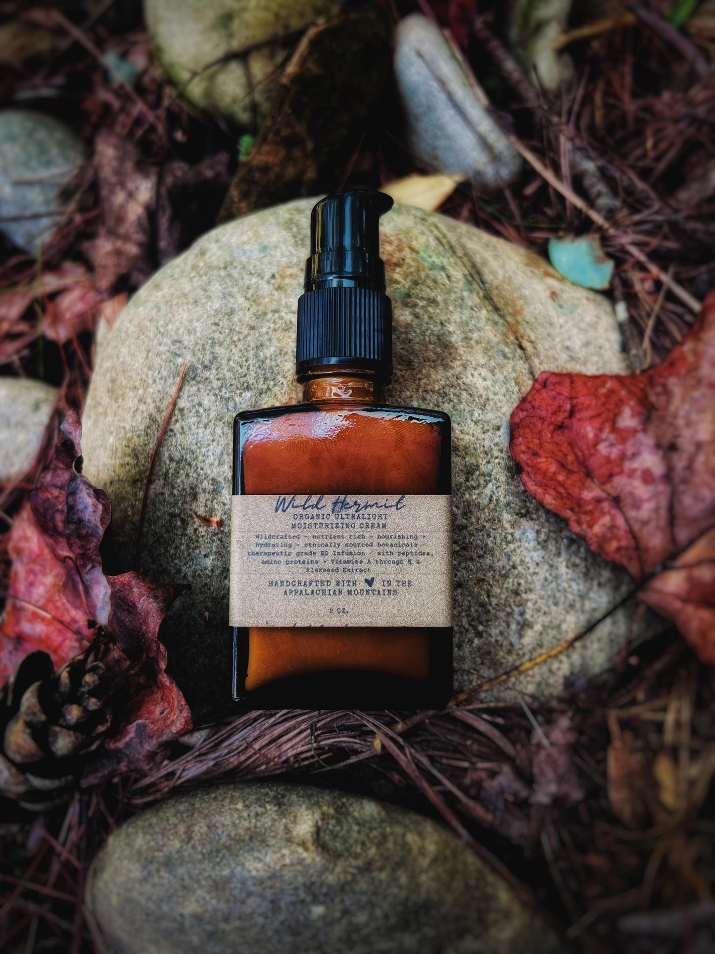 Plant-Based Ultra light Facial Moisturizing Cream: Plant Enzymes, Vitamins A-E | Day + Night Hydration
