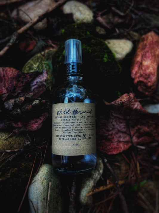 Luminactives Plant-Based Herbal Facial Tonic: with Irish Sea Moss, Carrageenan, and Aloe | Vitamin Rich